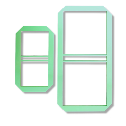 Duo de reglitas para post-it