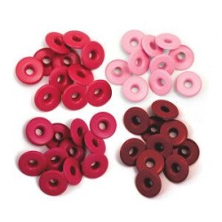Eyelets Wide Rojo