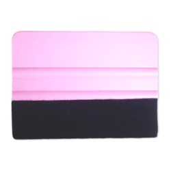 Espátula de 10cm con fieltro (ROSA)