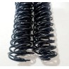 Espirales de plástico Negro De Plástico 50 tiras 3/4"