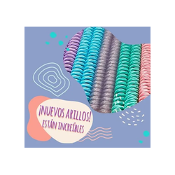 Espirales De Plástico Paso 2:1 De 1 1/4 O 1.25mm 10 Tiras