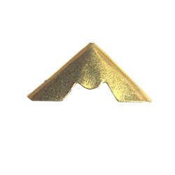 Esquina "tipo punta M" de "1.50cm" color oro