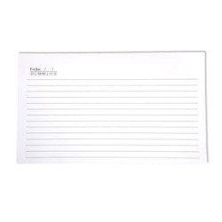 Interior de 100 hojas Horizontal 1/4 oficio raya