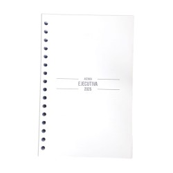 INTERIOR DE AGENDA EJECUTIVA 2025 1/2 Carta (PERFORADA)