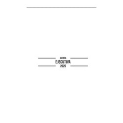 Interior de agenda ejecutiva 2025 1/4 de carta