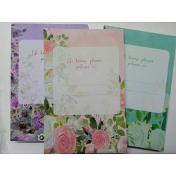 Interior Media Carta Planner 160 Hojas 90gr A Color