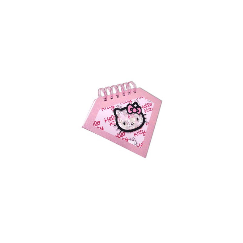 Kit extra libreta diamante "Kitty"