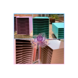 Mueble MDF para hojas de 12x12 (12 Divisiones)