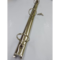 Paquete de 3 tiras de herrajes carta, aros de 1”