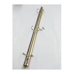 Paquete de 3 tiras de herrajes carta, aros de 1”