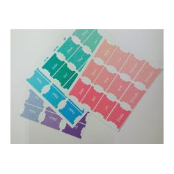 Pestañas de meses para Planners, agenda