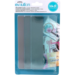 Placas de repuesto (3 piezas), Multi Tool Mini Evolution We R Memory Keepers