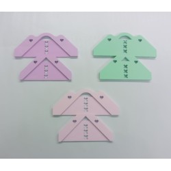 Reglitas duales Esquinero Encuadernación