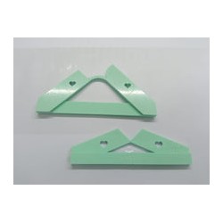 Reglitas para redondear cartón gris y 135°