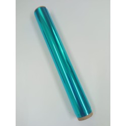 Rollo de foil reactivo a tóner Azul turquesa