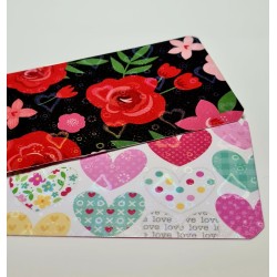 Rollo Laminado Termico Holografico corazones