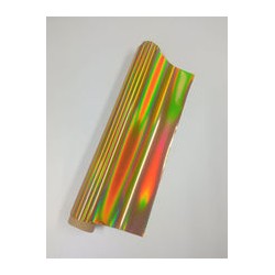 Rollo de foil reactivo a tóner Oro Tornasol