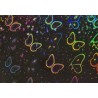 Rollo Laminado Termico Holografico mariposa 5mx30cm
