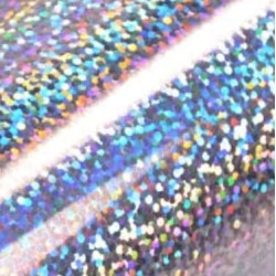 Rollo Laminado Termico Holografico plata pixel
