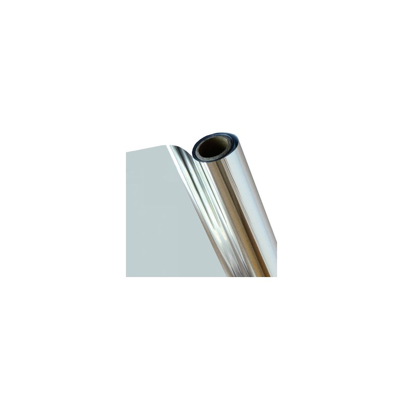 Rollo Laminado Térmico Plata Metalizado 50m