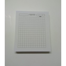 Trío de Interior para libretas de 1/8 Oficio "Cuadro chico"