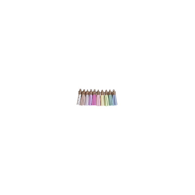 Tassels o motitas colores pastel