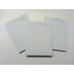 Trio Interior De Libretas 1/4 o cuarto carta "Puntitos"