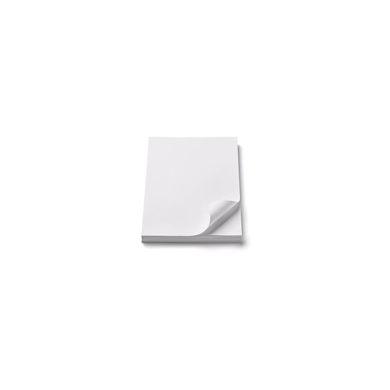 Hojas blancas paquete 100 hojas Tamaño 1/4 Carta