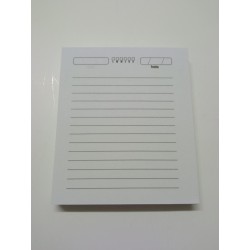 Interior para Libretas Memorandum "Raya"