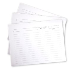 (3X2) Trio Horizontal 1/4 carta raya