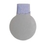 Porta plumas de vinipiel con  elástico (Circular)
