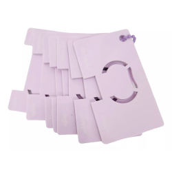 Selector de arillos en llavero color (Lila Pastel)