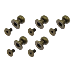 5 Piolines COLOR ORO VIEJO