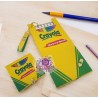Curso caja crayola, llavero y portapost it