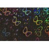 Rollo Laminado Termico Holografico mariposa 25mx30cm