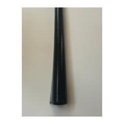 Rollo de teflón negro 40cm x 1m