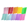 Puntos de velcro de distintos colores 270 piezas