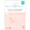 Button Press Paper Clip Kit / 5 Clips de Papel Personalizables