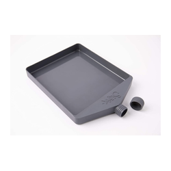 Sizzix Accesorio 664353, Bandeja para embossing, One Size, Gris