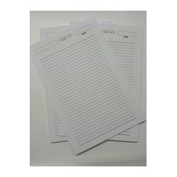 3x2 Interior para Libretas de media carta "Raya"