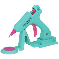 Pistola de silicon Lynn Lilly Edition Cordless/Corded Detail Tip Mini Glue Gun
