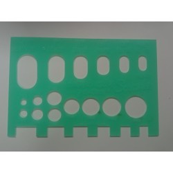 Selector de espirales y arillos metálicos Menta