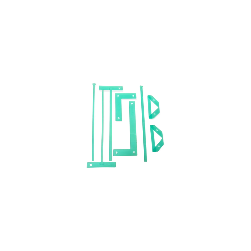 Set de 8 Reglas De Encuadernación básica