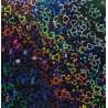Rollo de laminado térmico holografico de 5m x 30cm  tipo "Corazones"