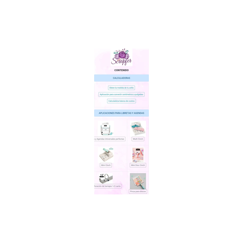 APP CINCH "y extras" (Se actualiza)