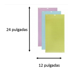4425-1525 3 HOJA TRANSPORTADORA PARA CORTE VARIOS PESOS 12X24 PULG CRICUT