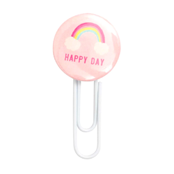 Button Press Paper Clip Kit / 5 Clips de Papel Personalizables