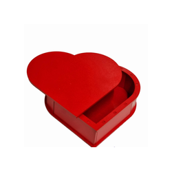 Cajita corazón MDF 14cm x 13.5cm x 4cm