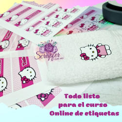 Curso basico de etiquetas escolares (KIT INCLUIDO)