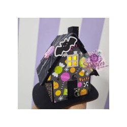 Curso de casita Halloween, incluye kit